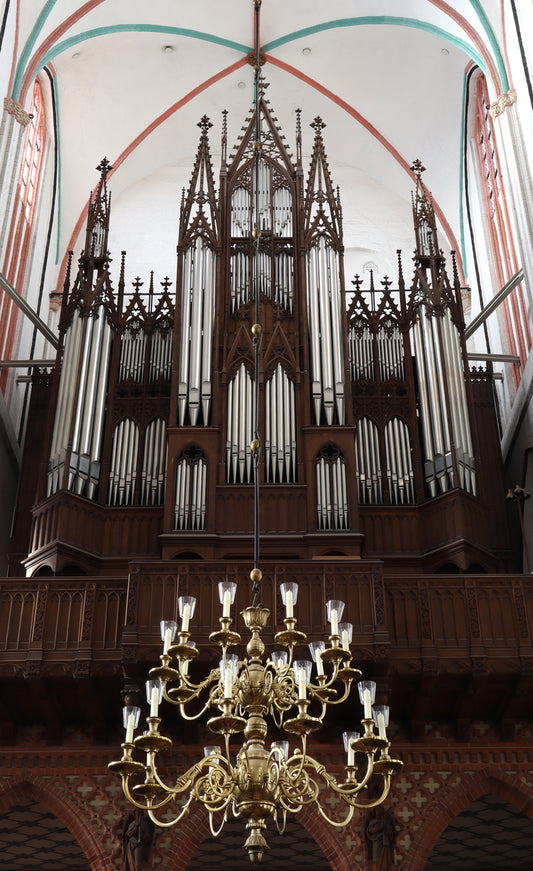 Schwerin, Dom, Ladegast Organ 1871 [Hauptwerk]